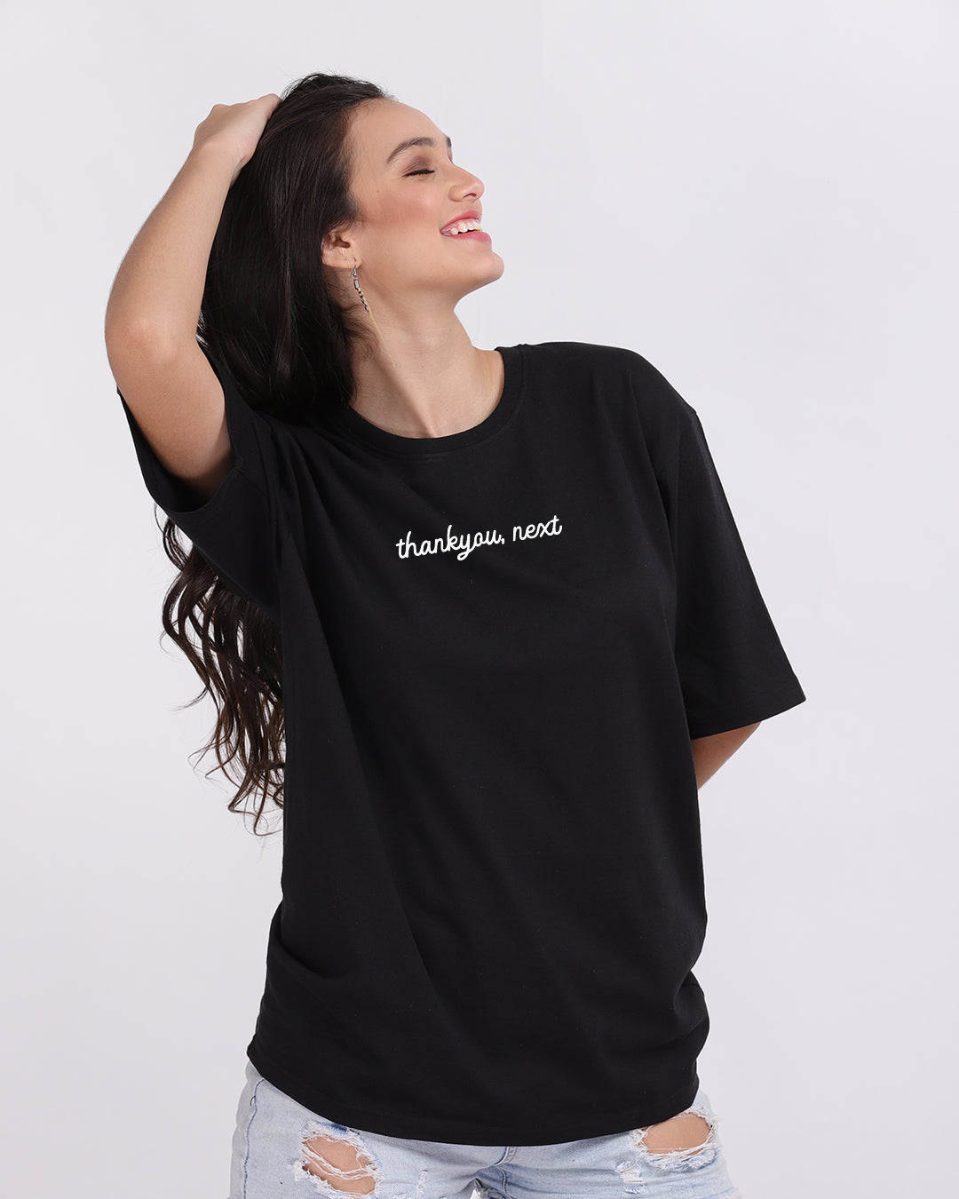 Thankyou Next Oversized Women Tshirt