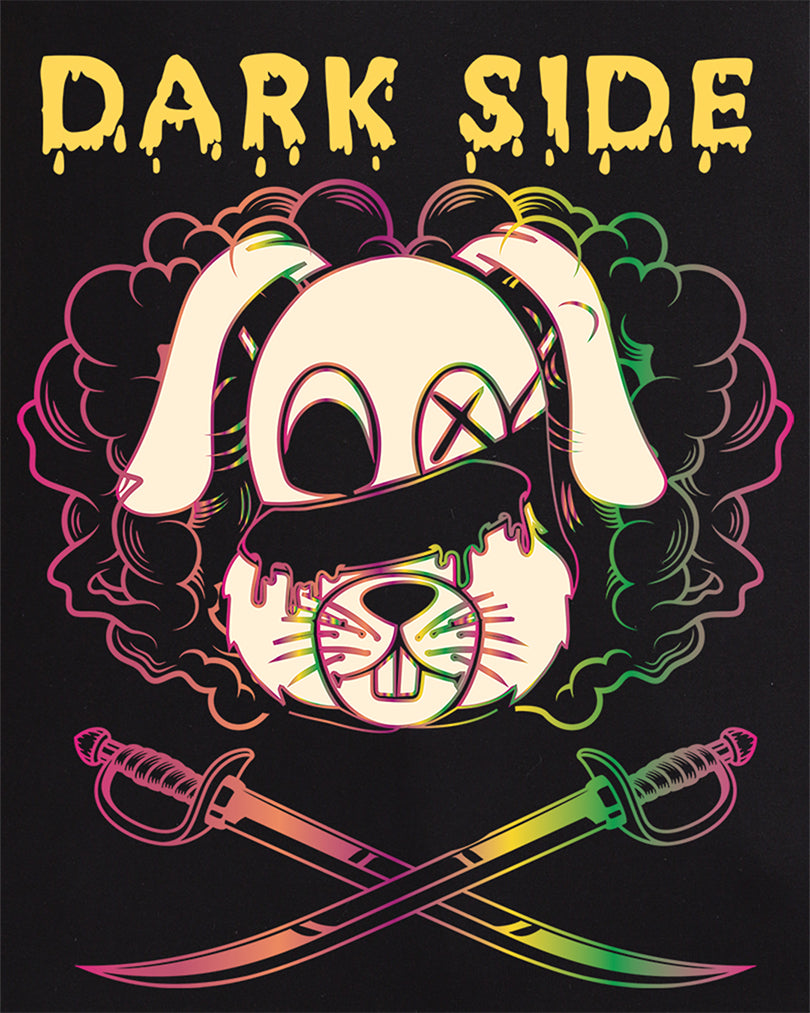 Dark Side Streetwear Oversized Men's Tshirt