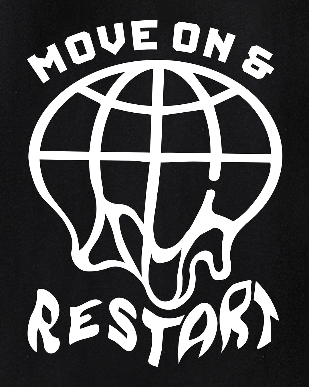 Move On Oversized Men's Tshirt