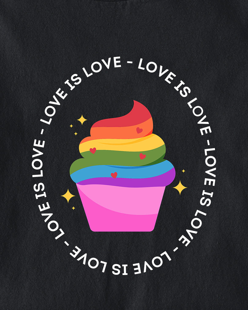 Love Is Love Oversize Pride Men Tshirt