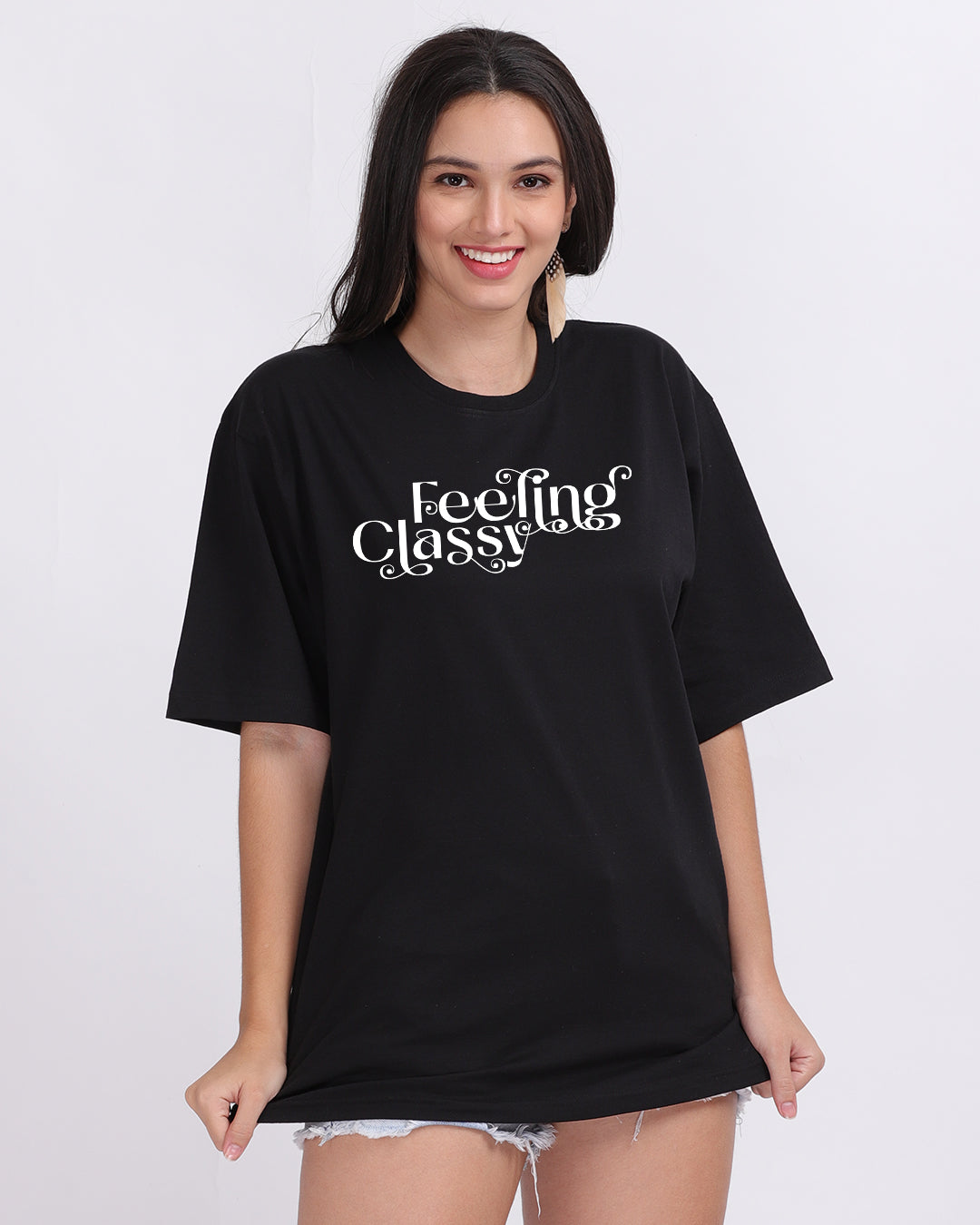 Classy Oversized Women Tshirt