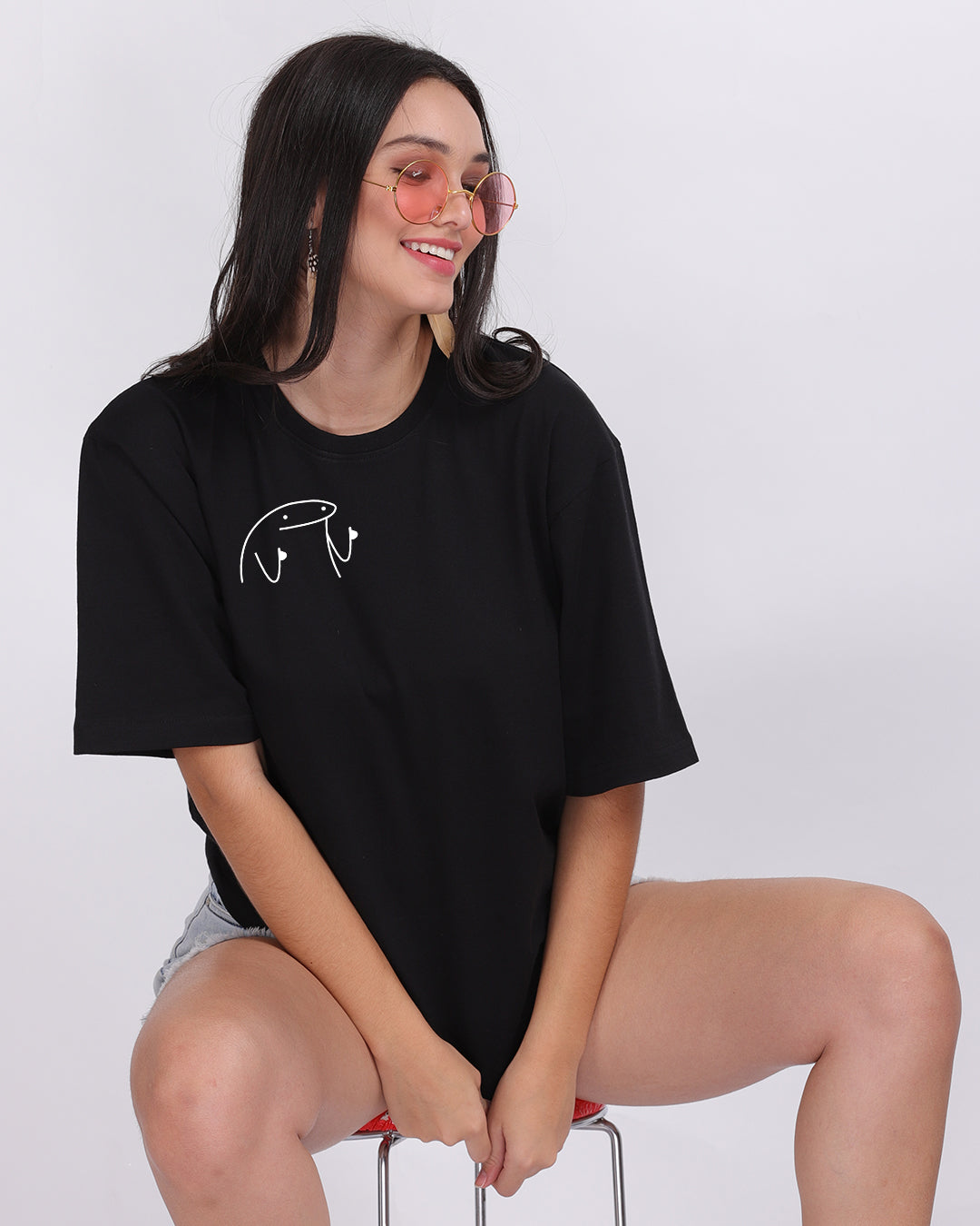 Meme Oversized Women Tshirt