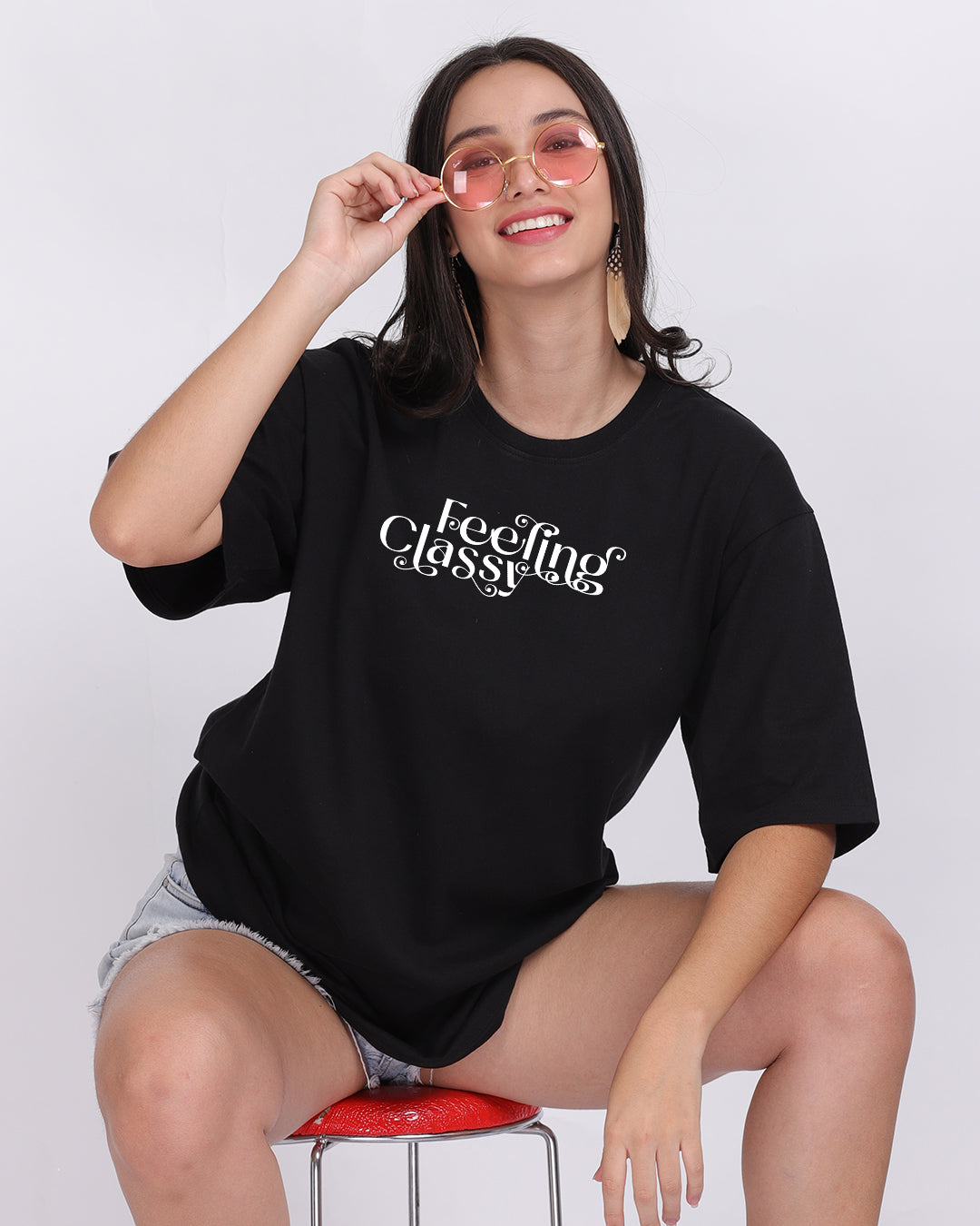 Classy Oversized Women Tshirt
