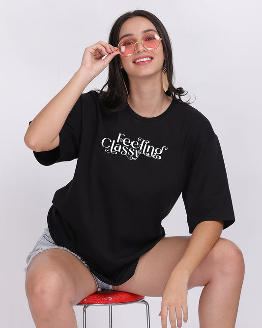 Classy Oversized Women Tshirt