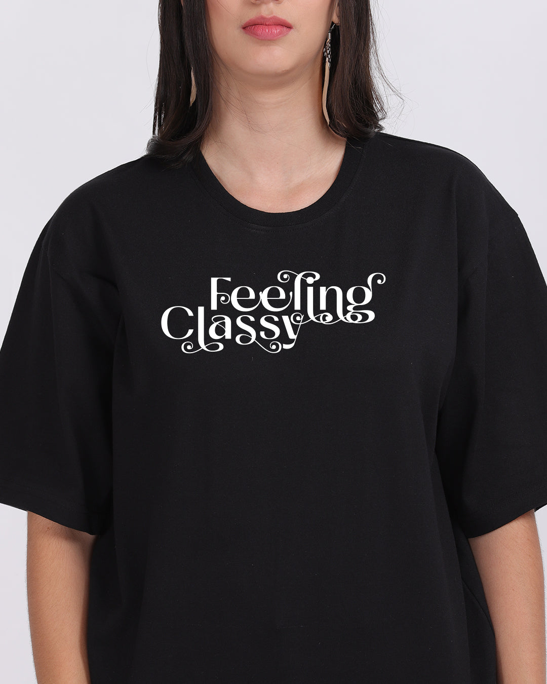 Classy Oversized Women Tshirt
