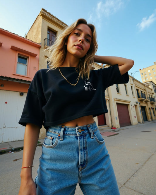 Extinct Crop Top Women