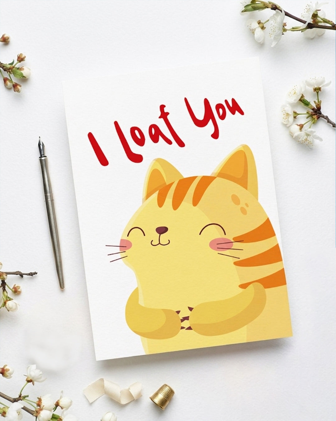 I Loaf You Greeting Card