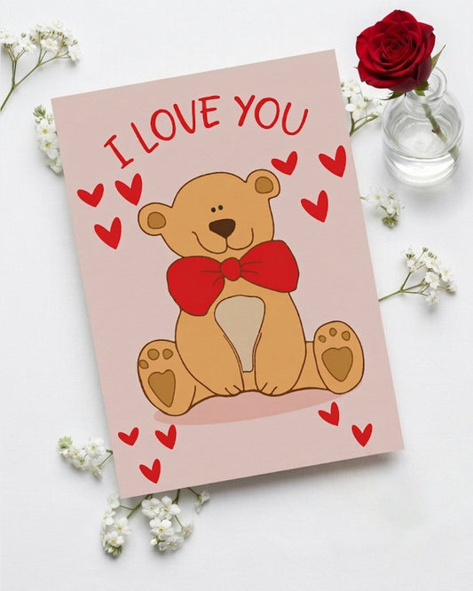 I Love You Greeting Card