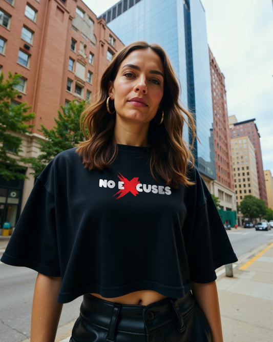 No Excuses Crop Top Women