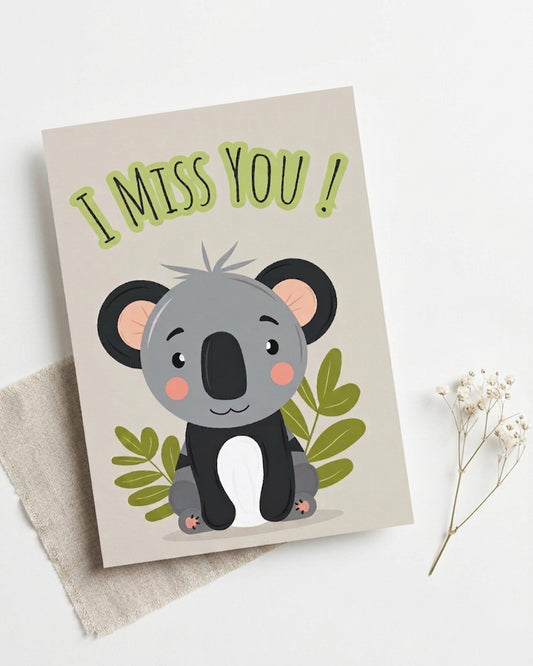 I MIss You Greeting Card