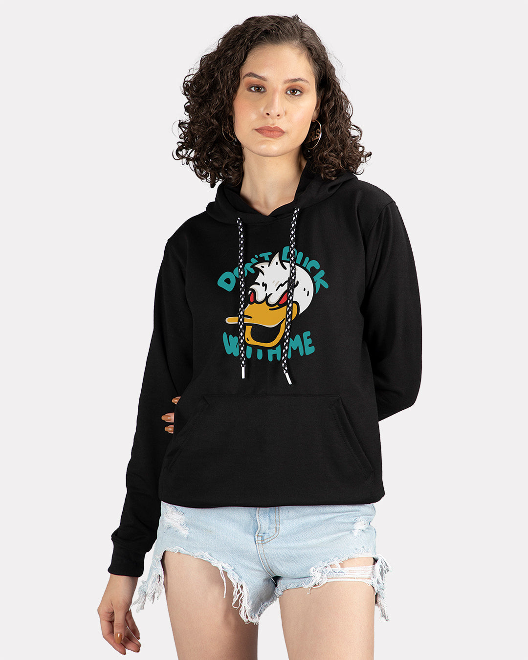 Don't Duck Women Hoodie