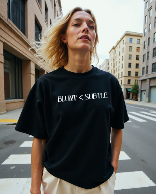 Blunt & Subtle Oversized Women Tshirt