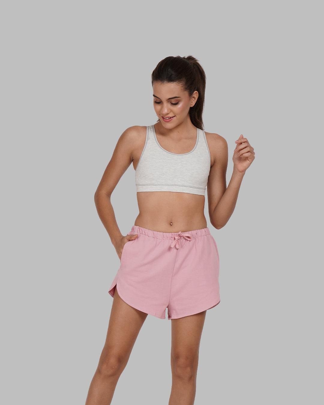 Pink Women Shorts