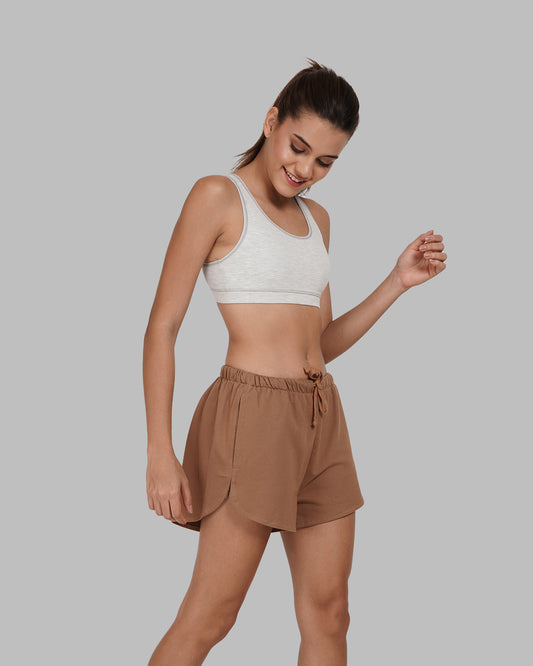 Brown Women Shorts