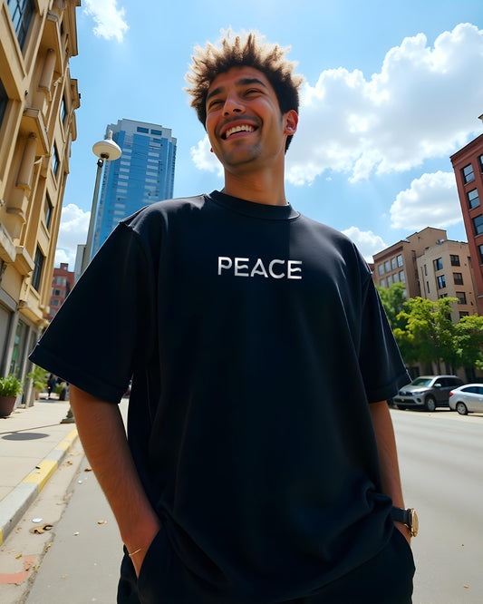 Peace Oversized Men's Tshirt