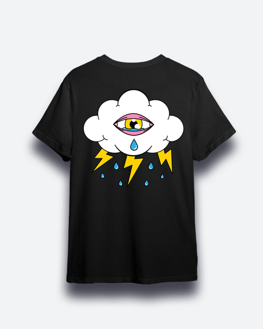 Cloud Eye Oversized Women Tshirt