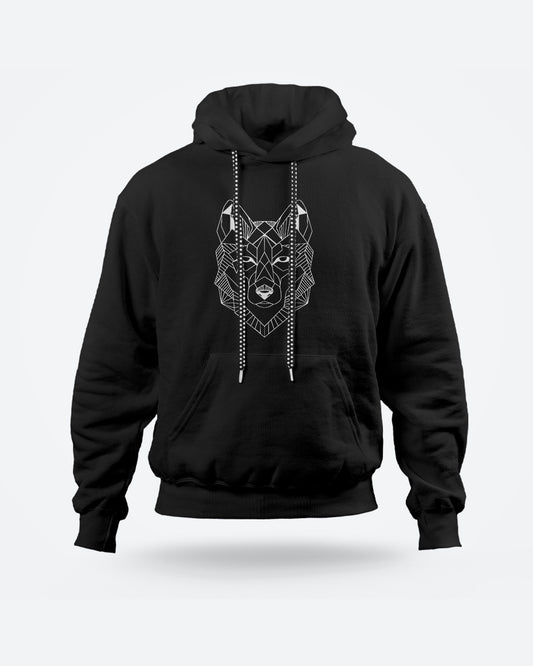 Symmetric Wolf Men's Hoodie