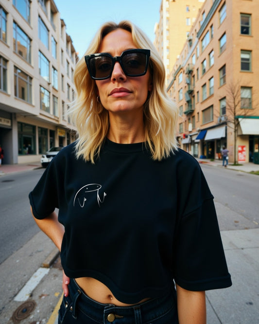 Meme Crop Top Women