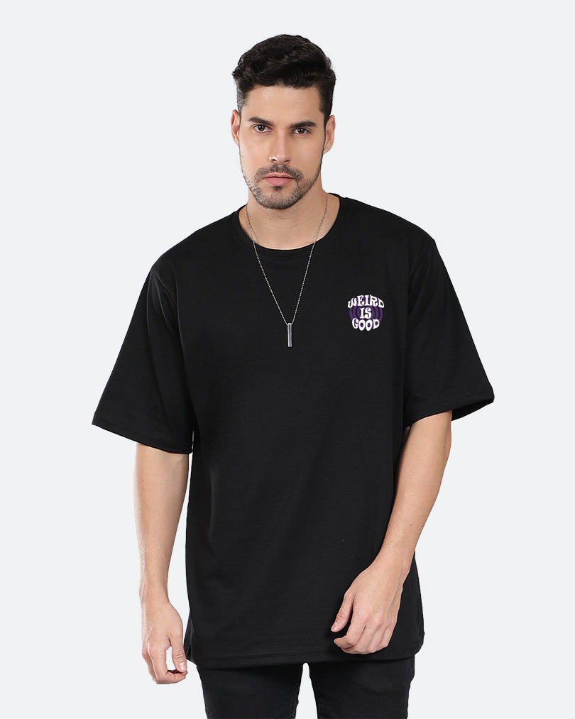 Weird Is Good Oversized Men's Tshirt