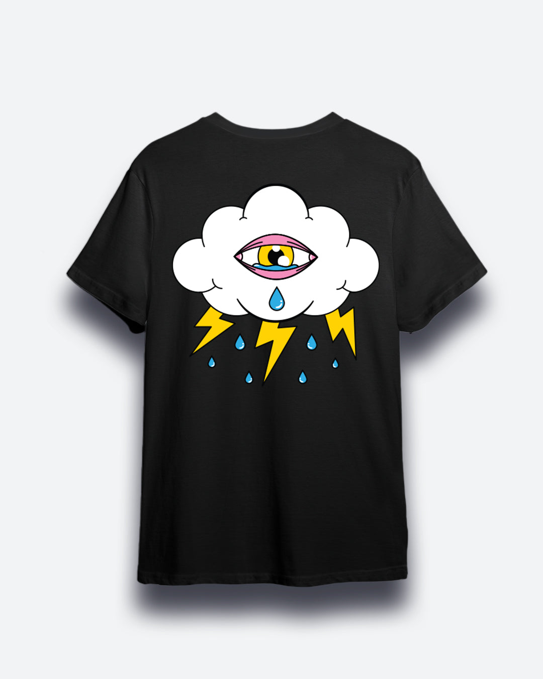 Cloud Eye Oversized Men's Tshirt
