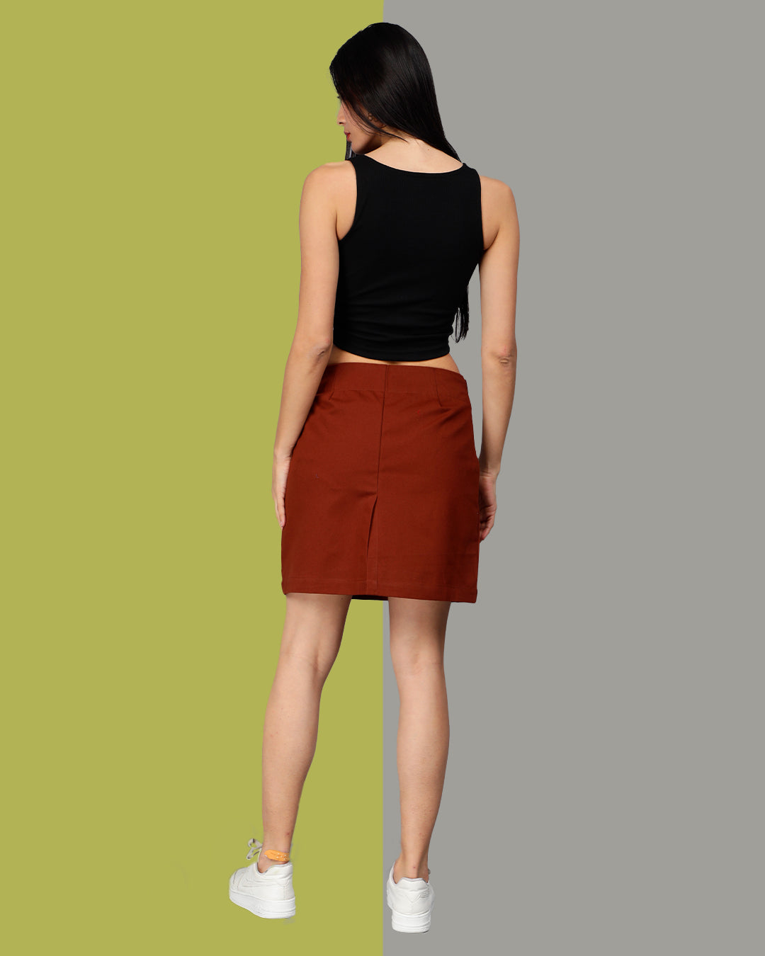 Brown Date Night Skirt Women