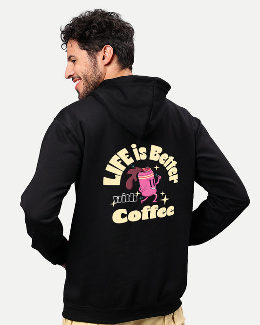 Life Is Coffee Men's Hoodie