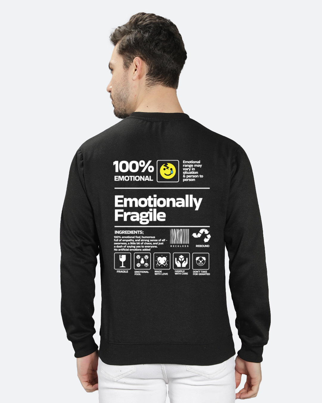 Emotional Human Men Sweatshirt