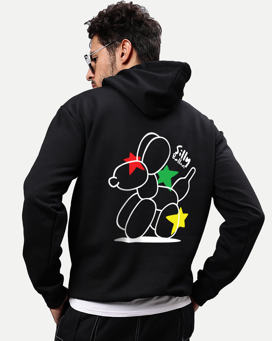 Silly Ballon Men's Hoodie