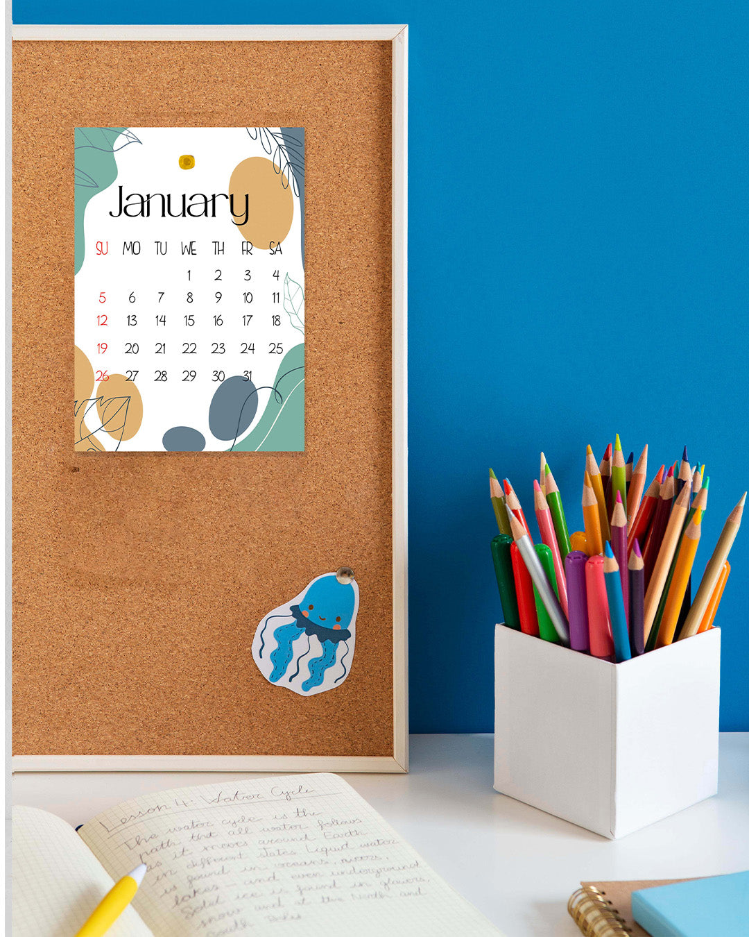 Flash Sale- Abstract Calendar
