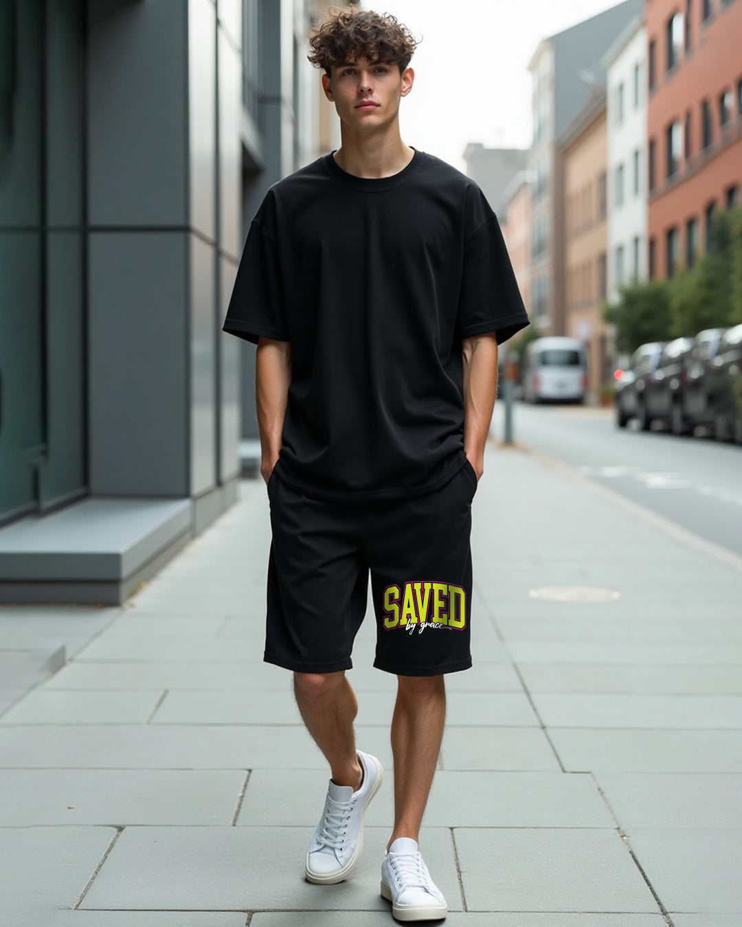 Saved By Grace Men Shorts