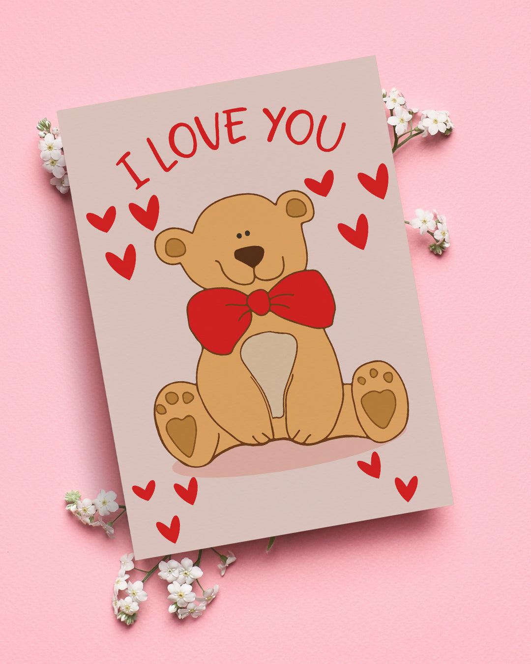 I Love You Greeting Card