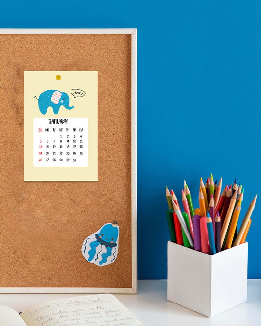 Flash Sale- Animal Calendar