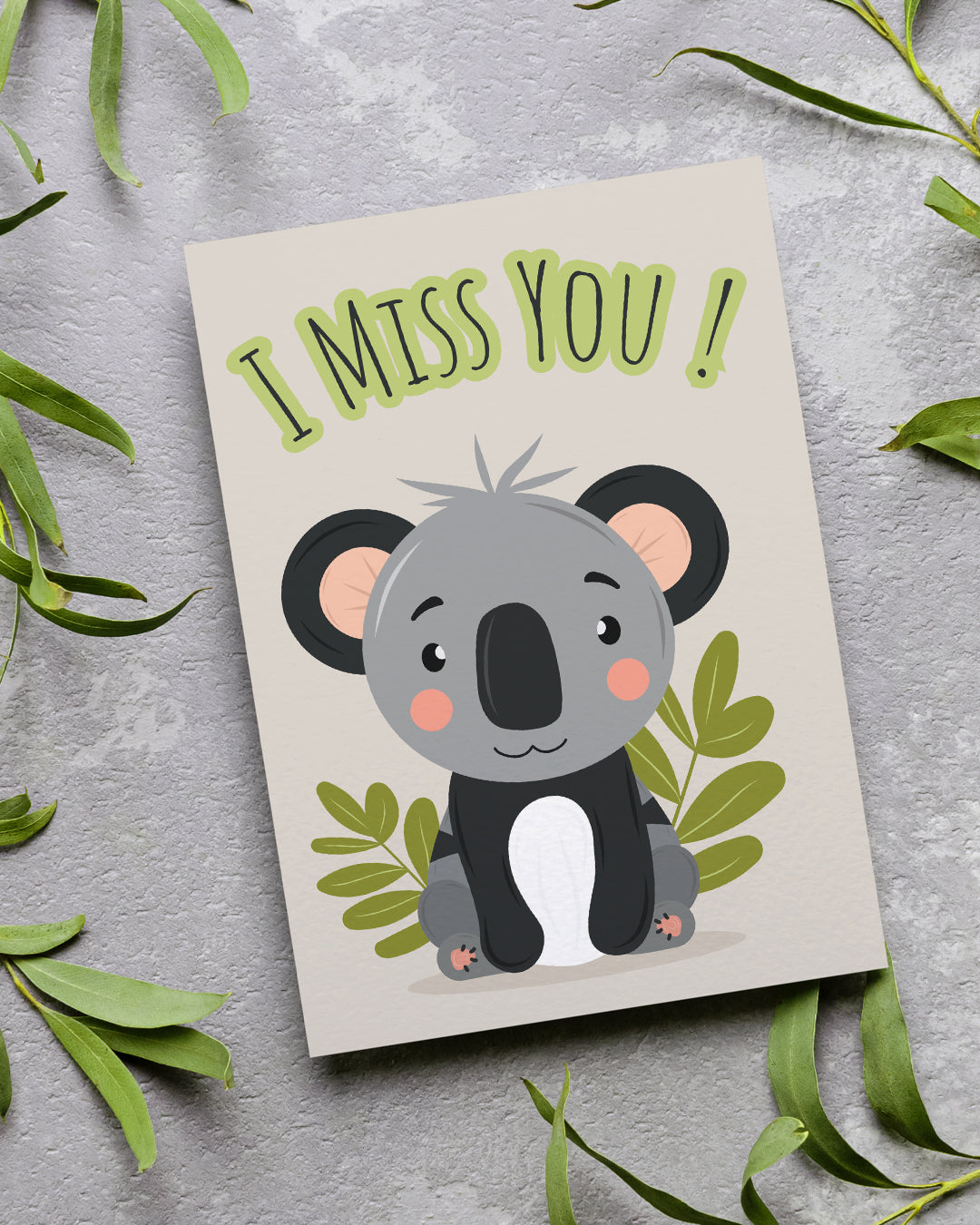 I MIss You Greeting Card