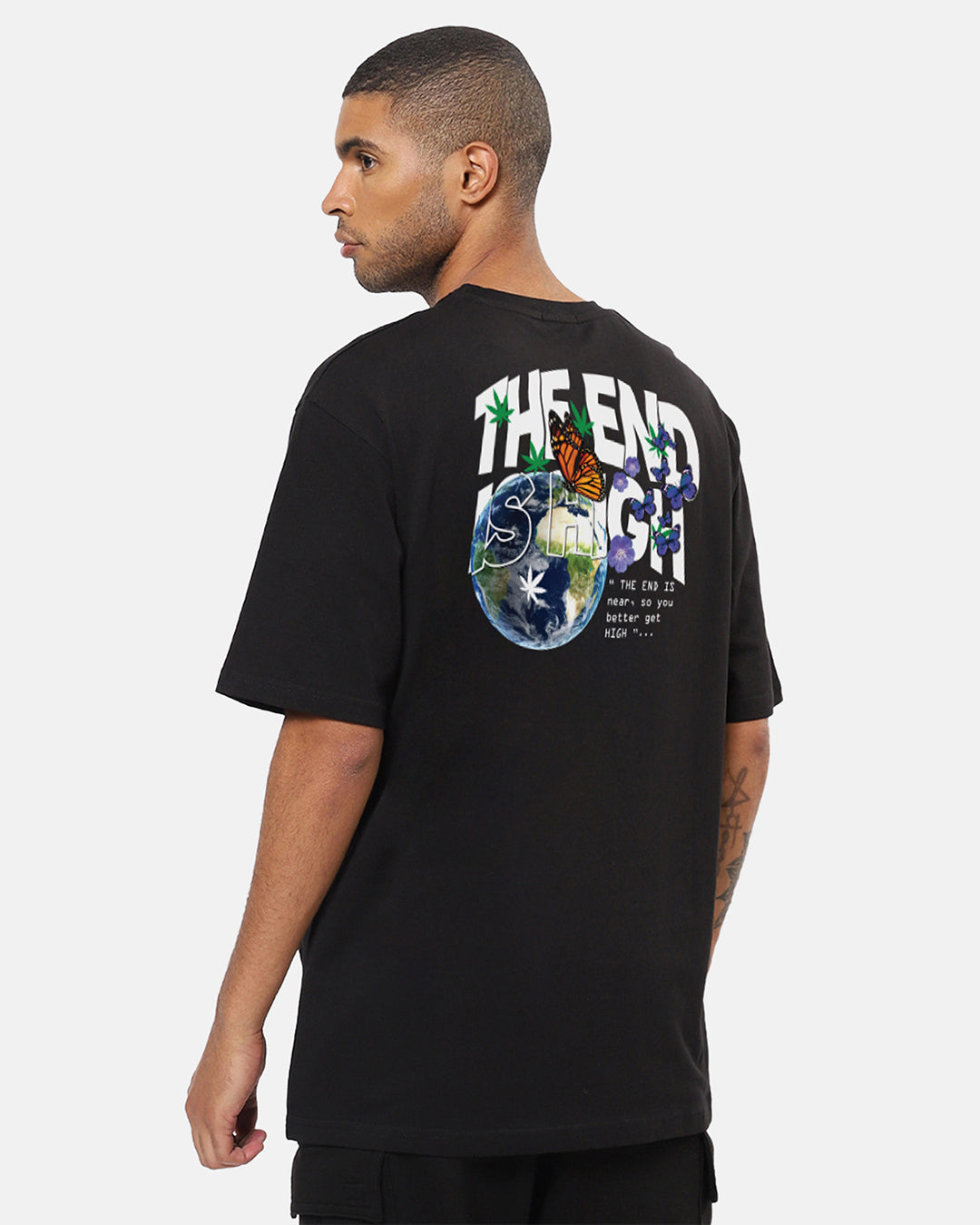 The End Is High Oversized Men's Tshirt
