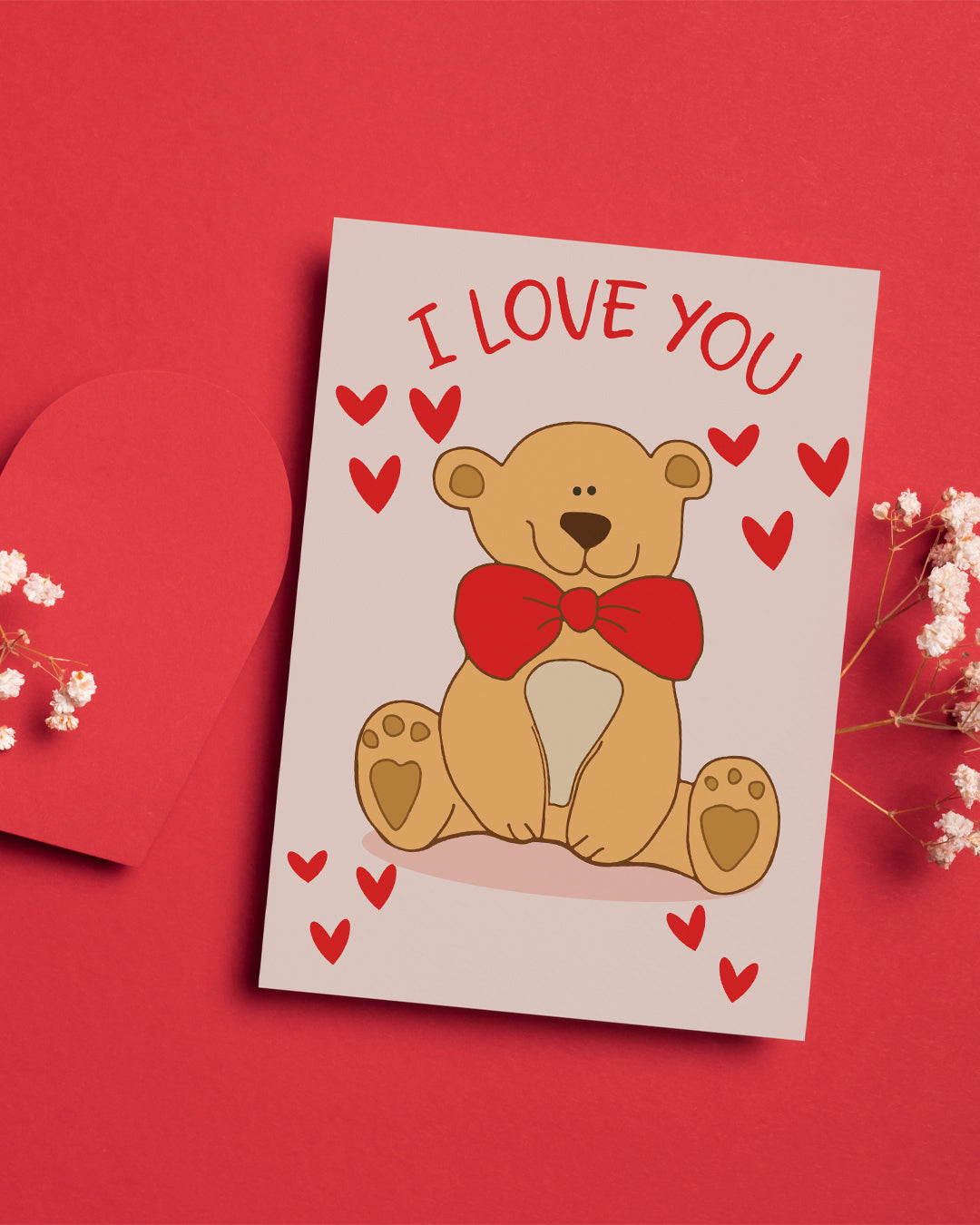 I Love You Greeting Card