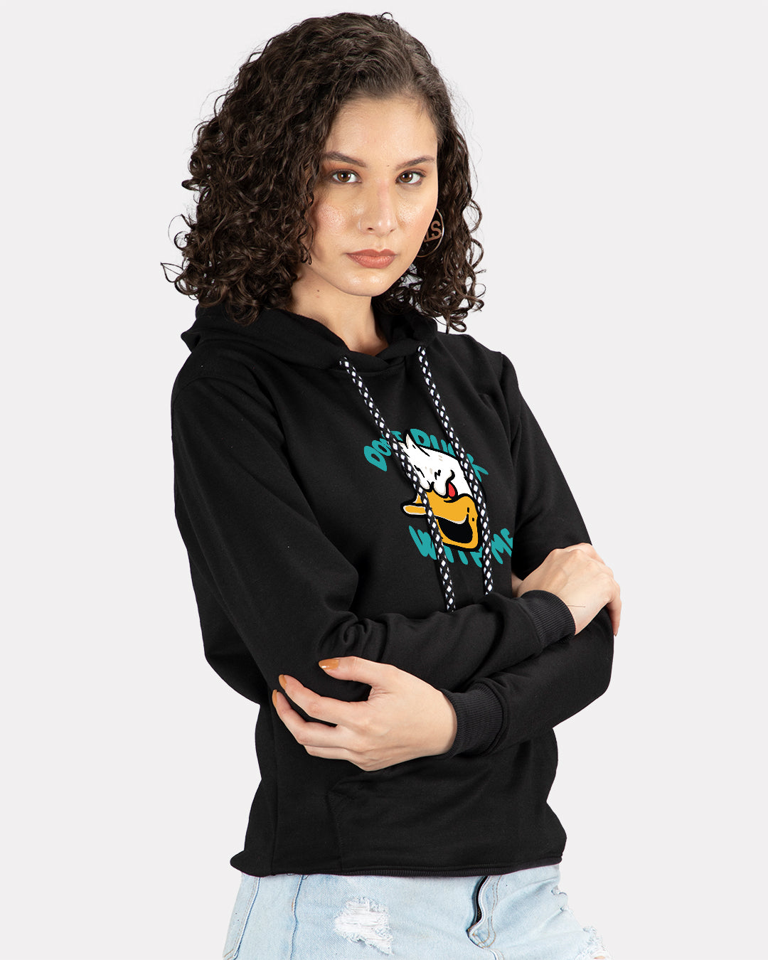 Don't Duck Women Hoodie