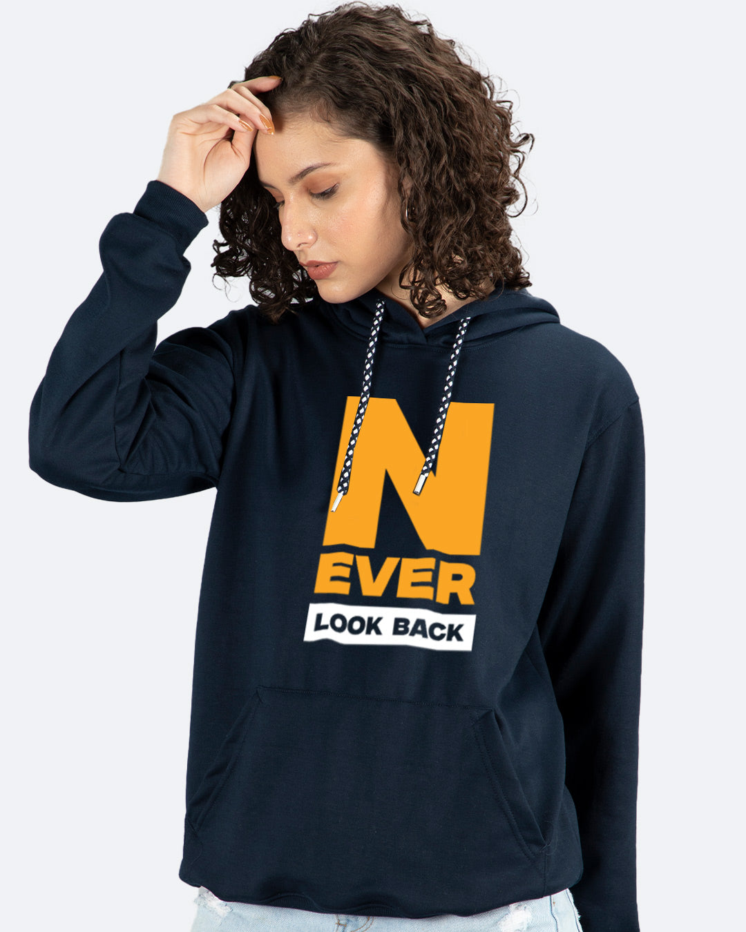 Never Look Back Women Hoodie