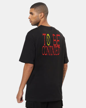 Anime To Be Continued Oversized Men's Tshirt