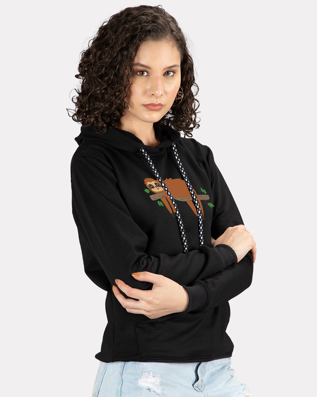 Sloth Women Hoodie