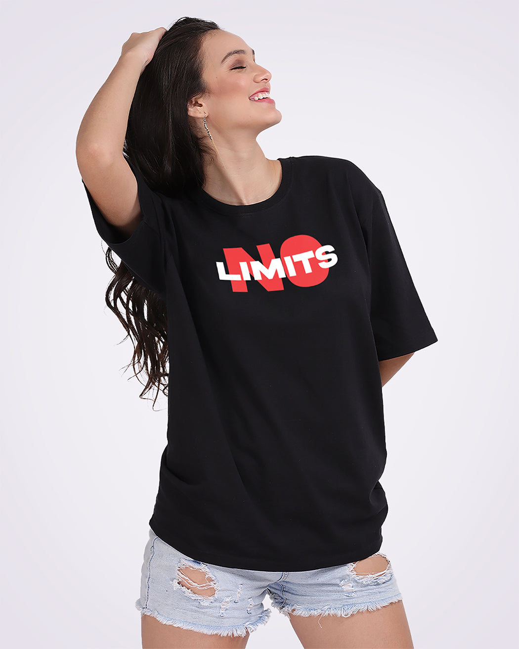 No Limits Oversized Women Tshirt