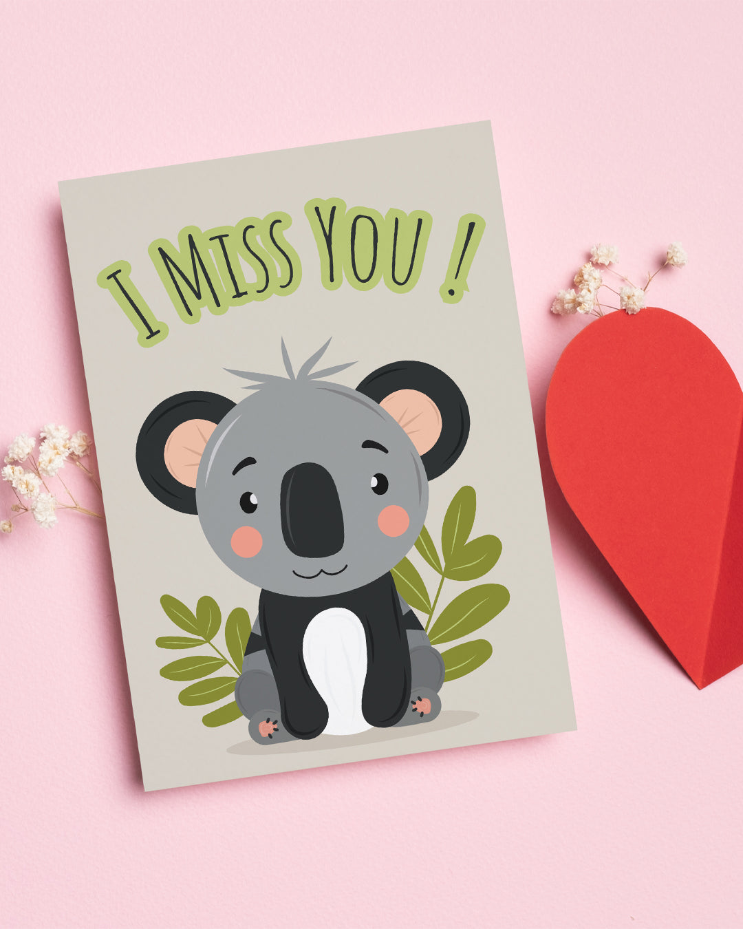 I MIss You Greeting Card