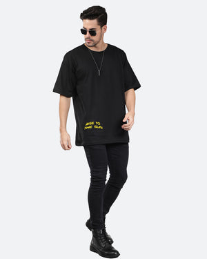 Rise To The Sun Oversized Men's Tshirt