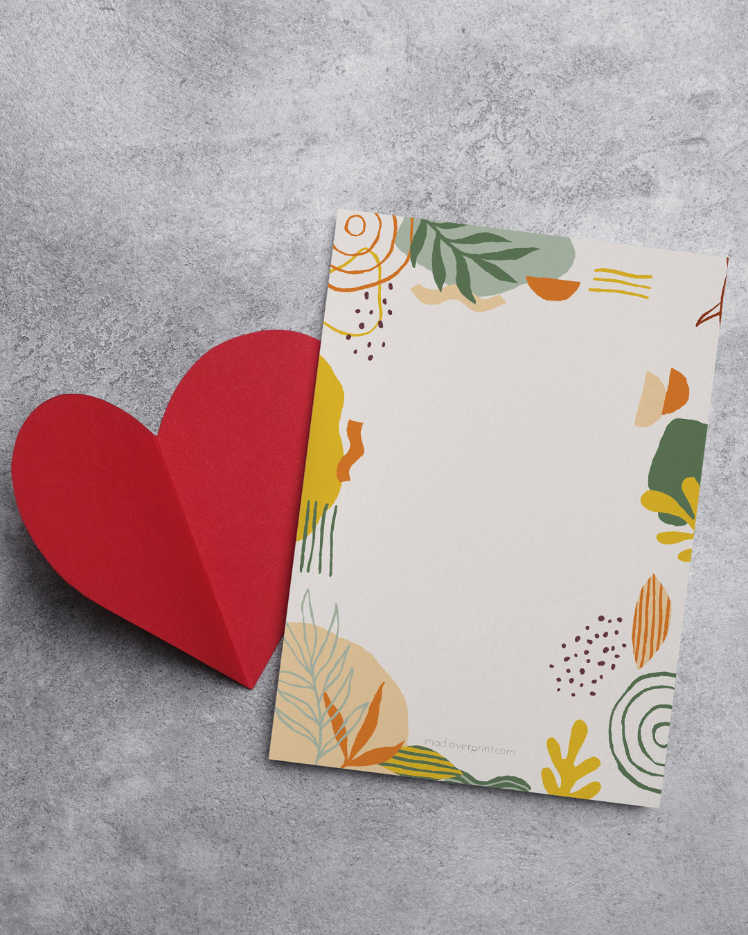 Floral Thank You Greeting Card