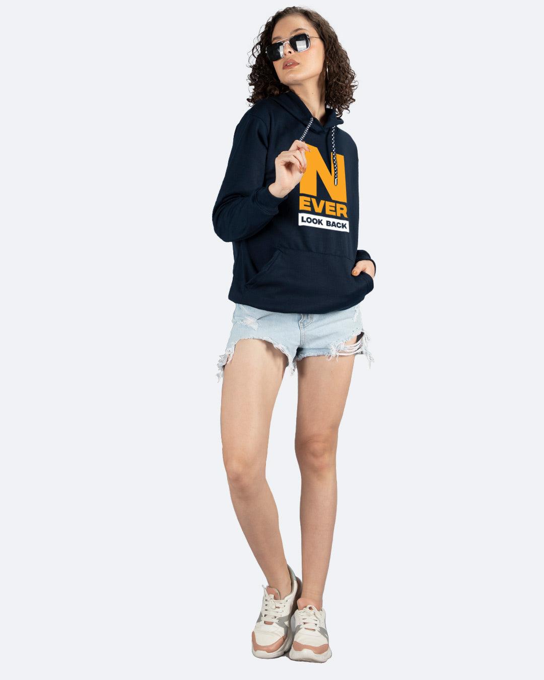 Never Look Back Women Hoodie