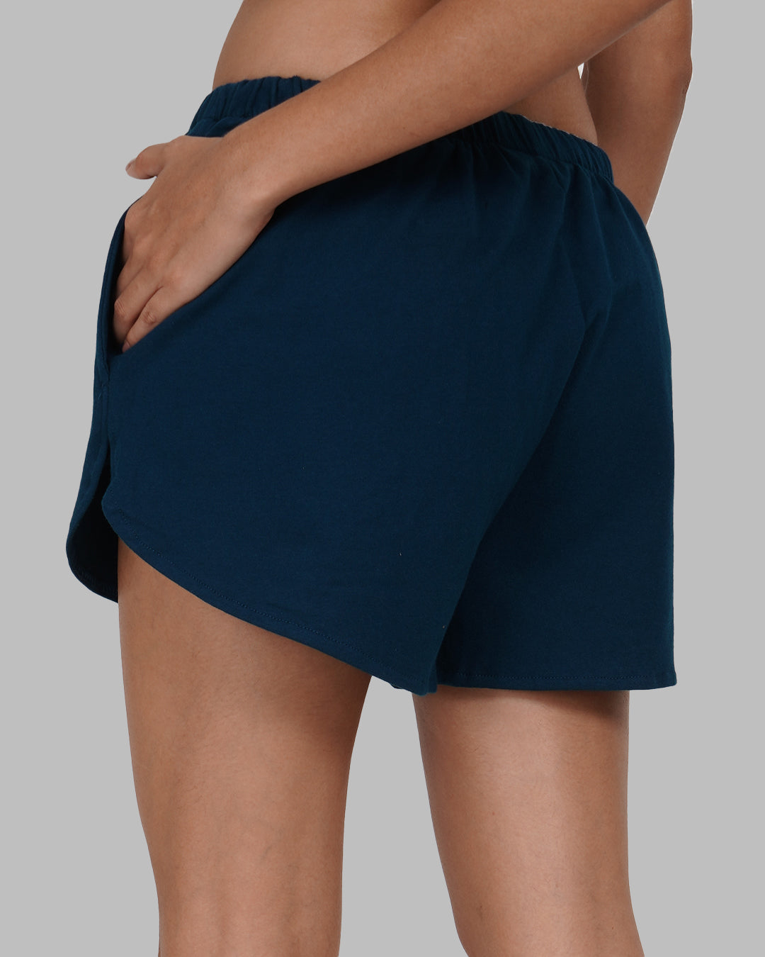Petroleum Blue Women Shorts
