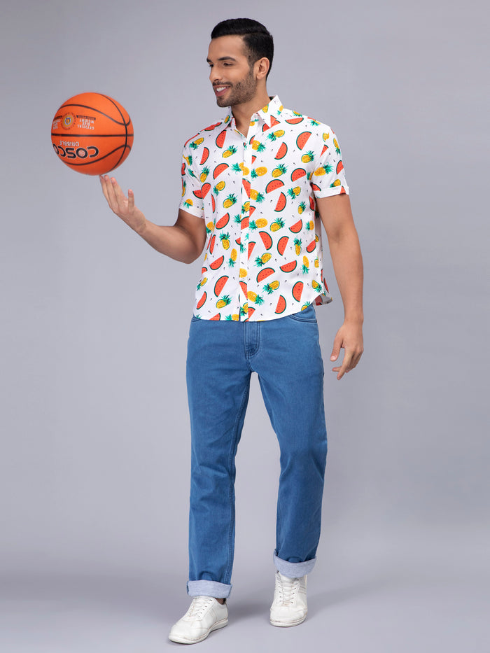 Watermelon Casual Men's Shirt