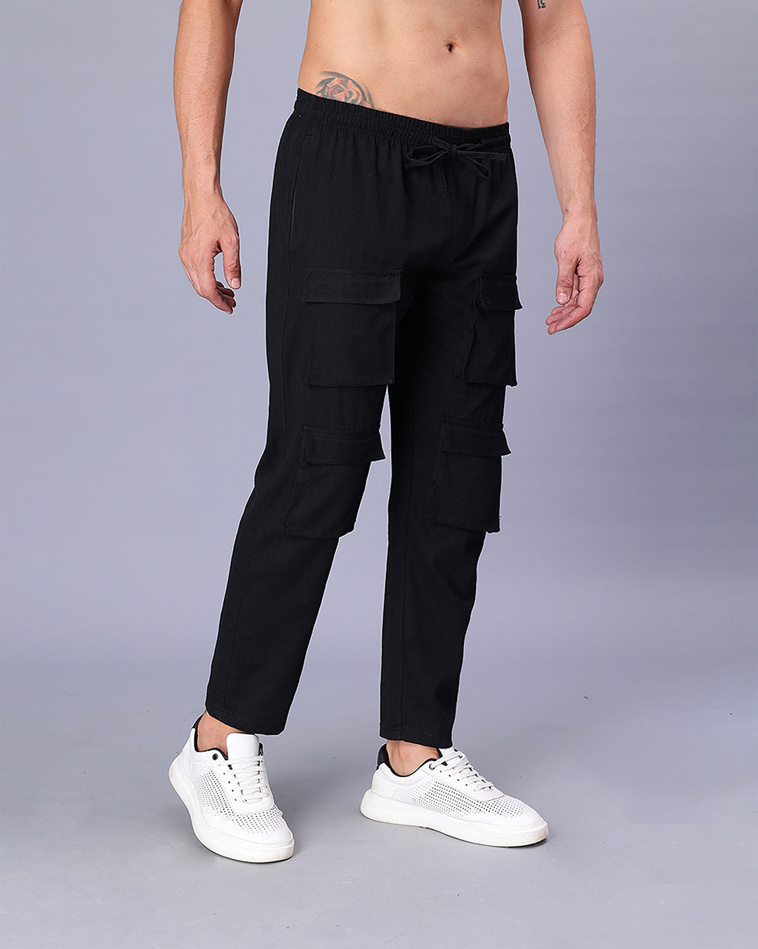 Front Utility Pocket Men Cargo Joggers