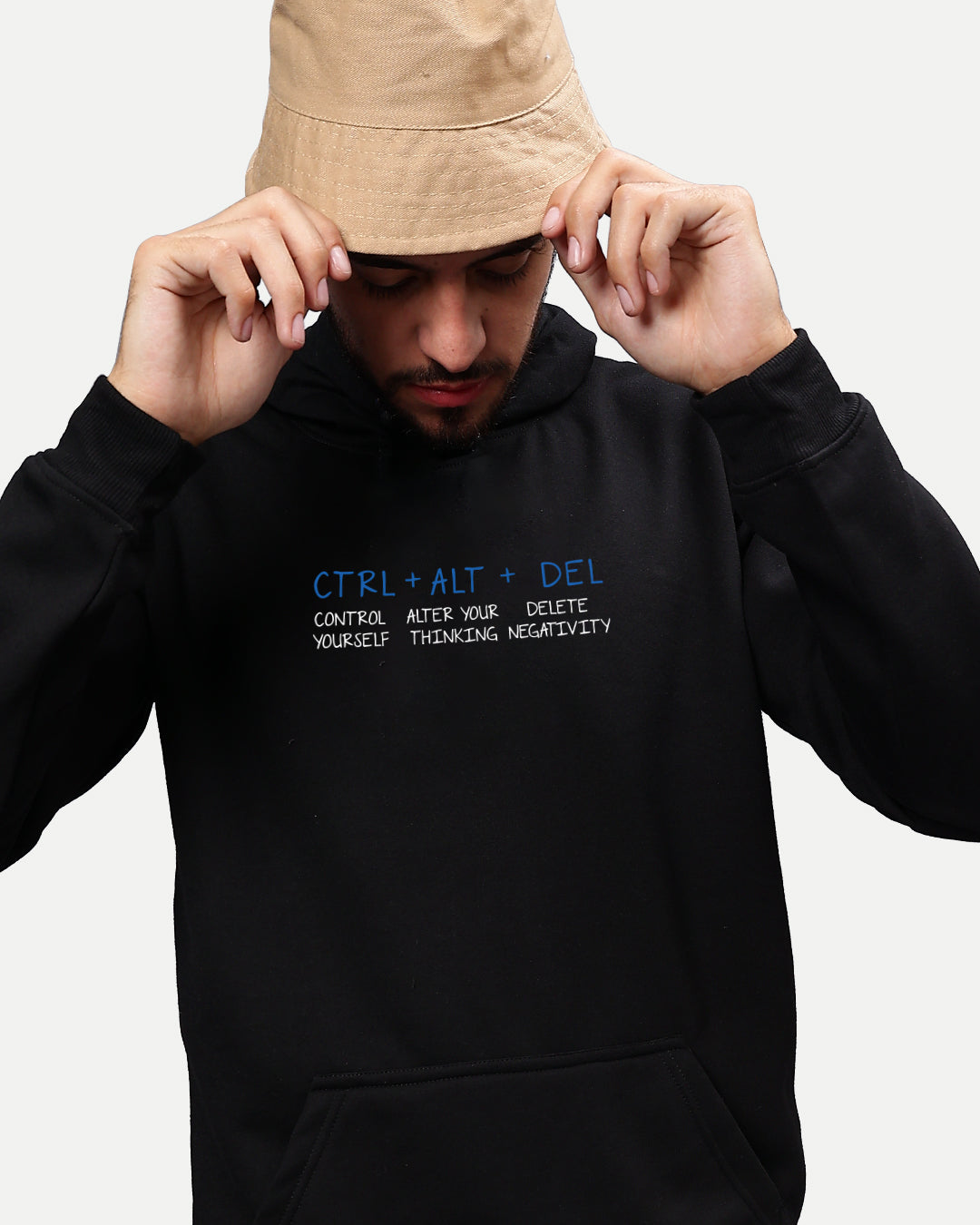 Control Delete Men's Hoodie