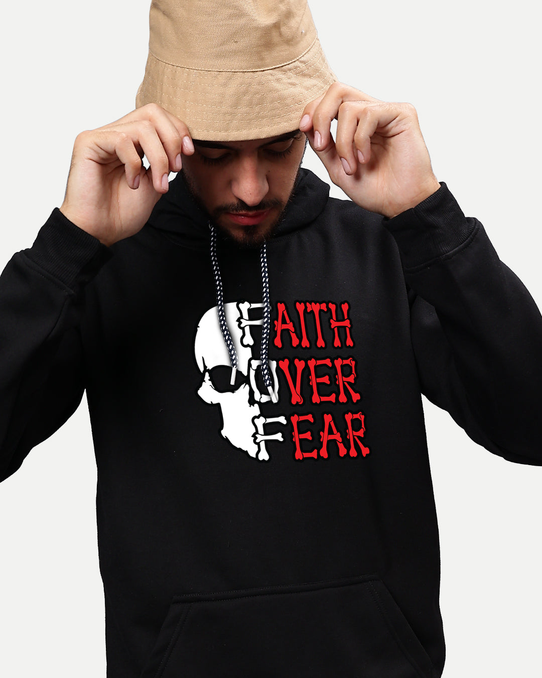 Faith Over Fear Men's Hoodie