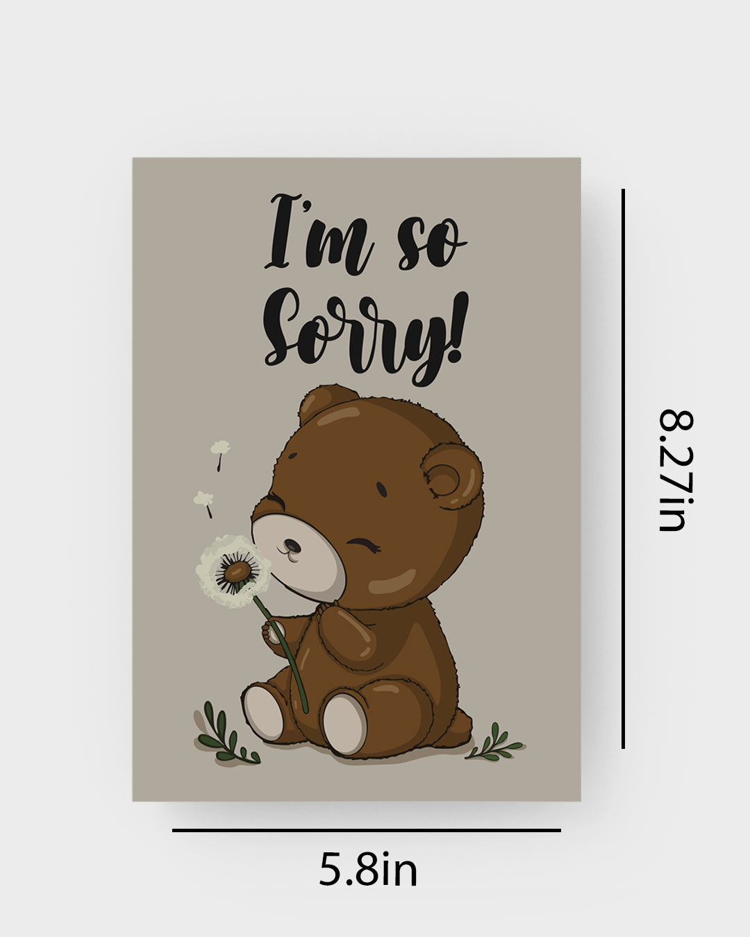 I Am Sorry Greeting Card